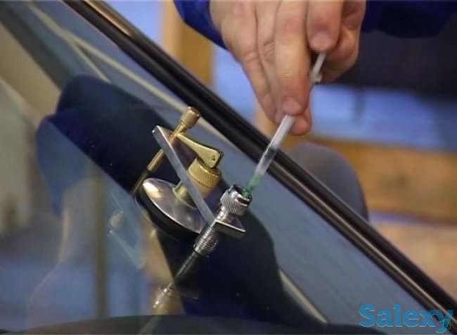 Ремонт лобового стекла (трещины, сколы), фотография 1