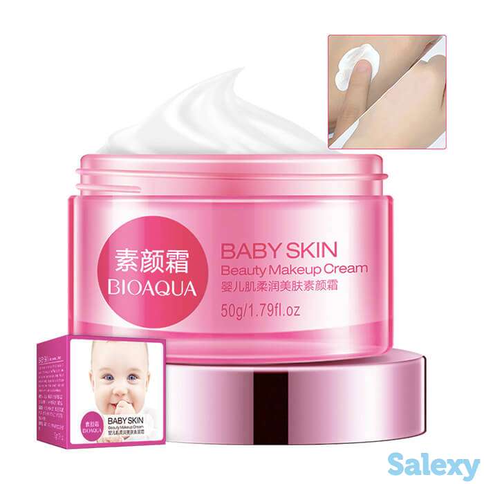 Крем для лица bioaqua baby skin beauty makeup cream, фотография 3