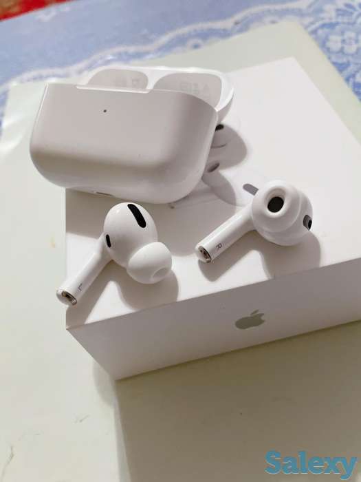 Продам наушники AirPods PRO ORIGINAL кейс с беспроводной зарядкой, фотография 3