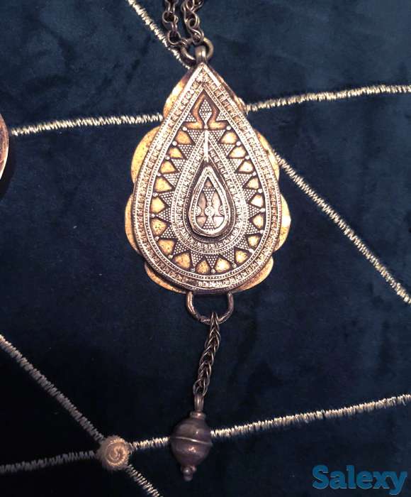 Казахские антикварные украшения 19-го века, фотография 8