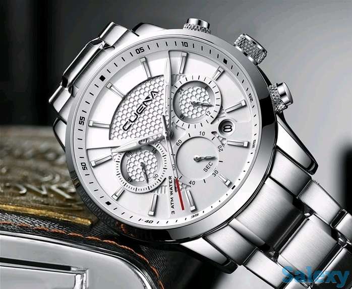 Кварцевые наручные часы Cuena, новые, в подарочной упаковке, фотография 2