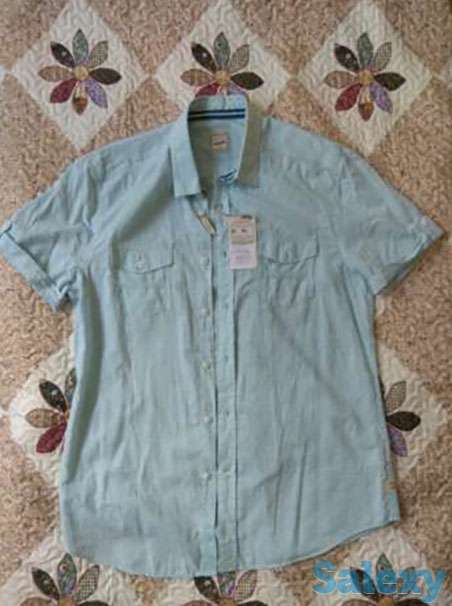 Летняя рубашка ментол (бирюза), фотография 1