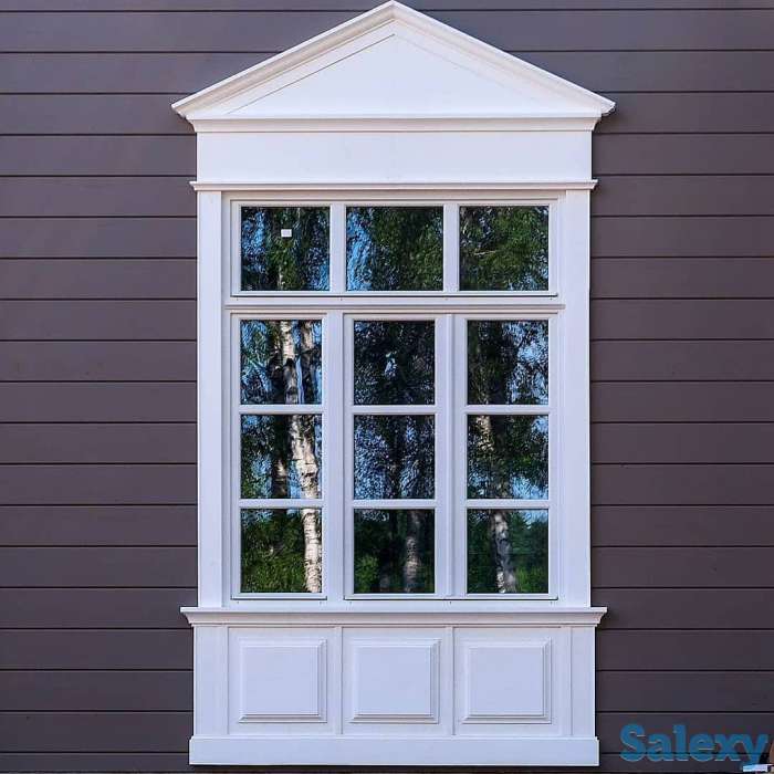 Белорусские деревянные окна , дерево-алюминиевые окна, фотография 5