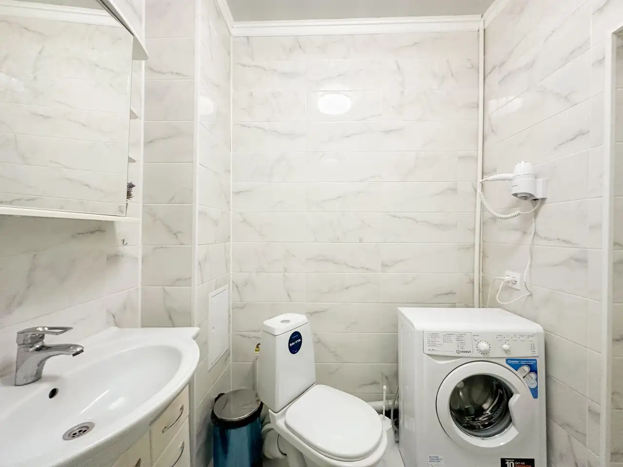 Светлая 2-комнатная квартира, Таумыш Жумагалиева 15 блок К, фотография 12