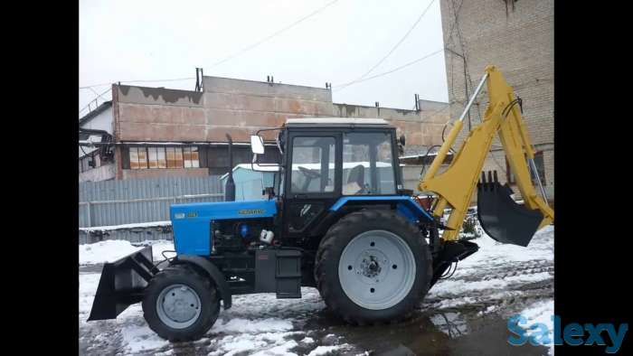 Экскаватор-бульдозер на базе трактора МТЗ 