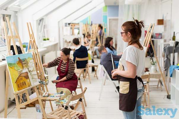 Уроки рисования в художественной студии, фотография 1