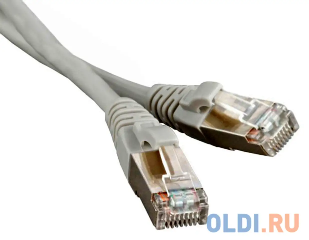 Hyperline pc-lpm-stp-rj45-rj45-c6-2m-lszh-gy патч-корд f/utp, экранированный, cat.6, lszh, 2 м, серы, фотография 1