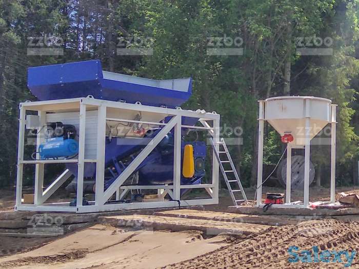 Мобильный бетонный завод Мобил-20, фотография 1