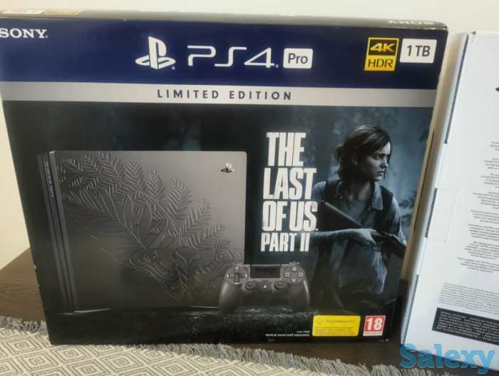 PlayStation 4 pro The Last Of Us part two полный комплект, фотография 1