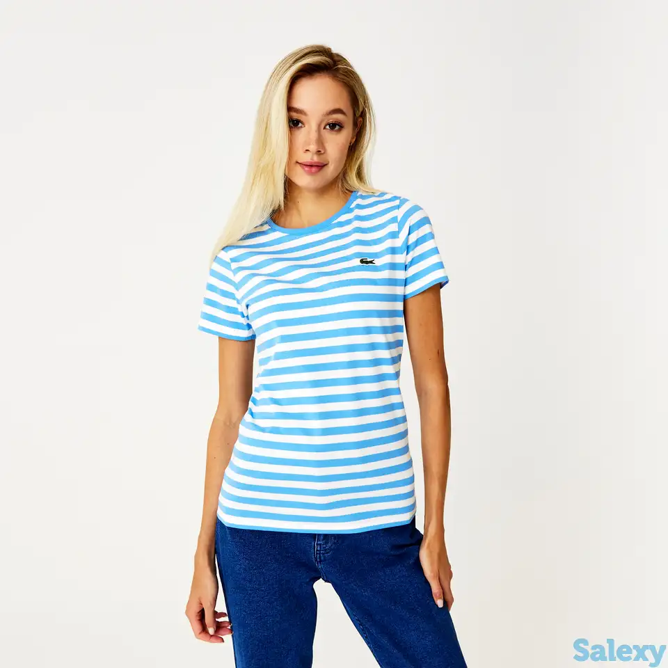 Женская футболка lacoste lacoste slim fit, фотография 1