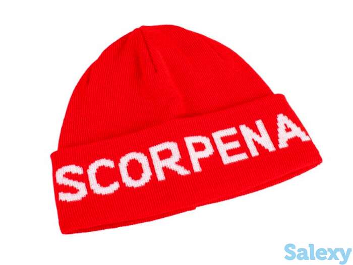 Шапка scorpena вязаная красная, фотография 1
