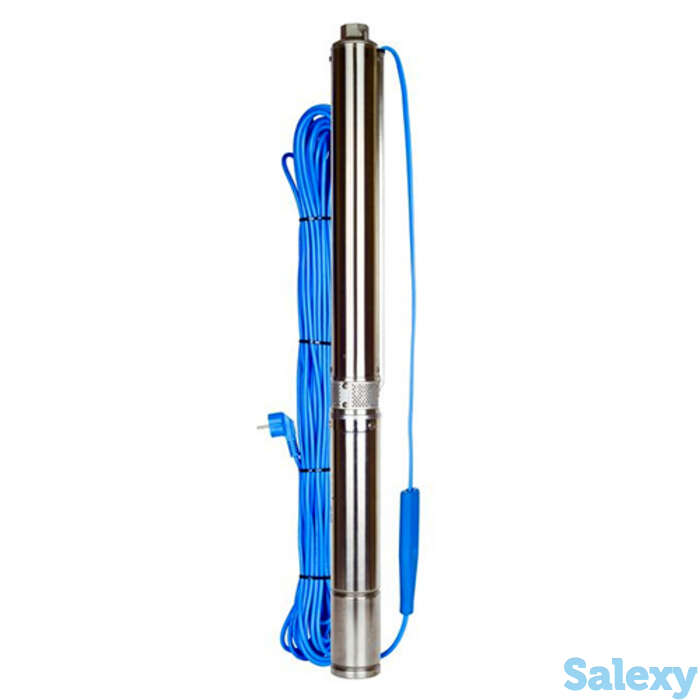 Скважинный насос aquario asp1.8e-63-90 со встроенным конденсатором, фотография 1
