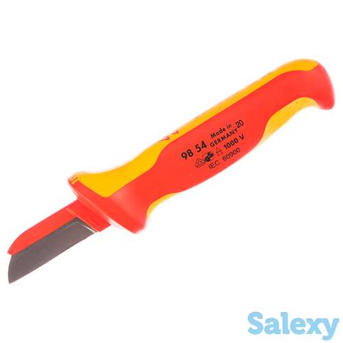 Нож кабельный 1000 v knipex kn-9854, фотография 3