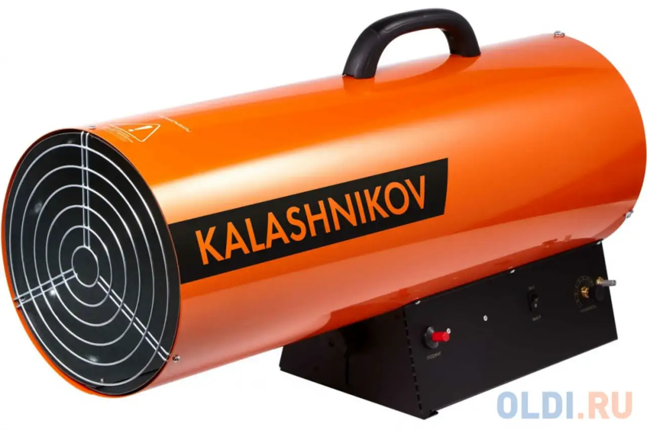 Тепловая пушка газовая калашников khg-85 75000 вт оранжевый, фотография 1