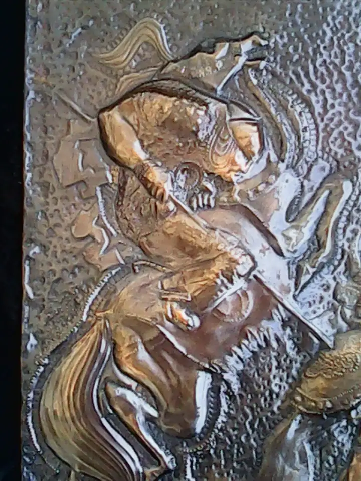 Панно-чеканку для интерьера продам. Медь. Ручная работа., фотография 3