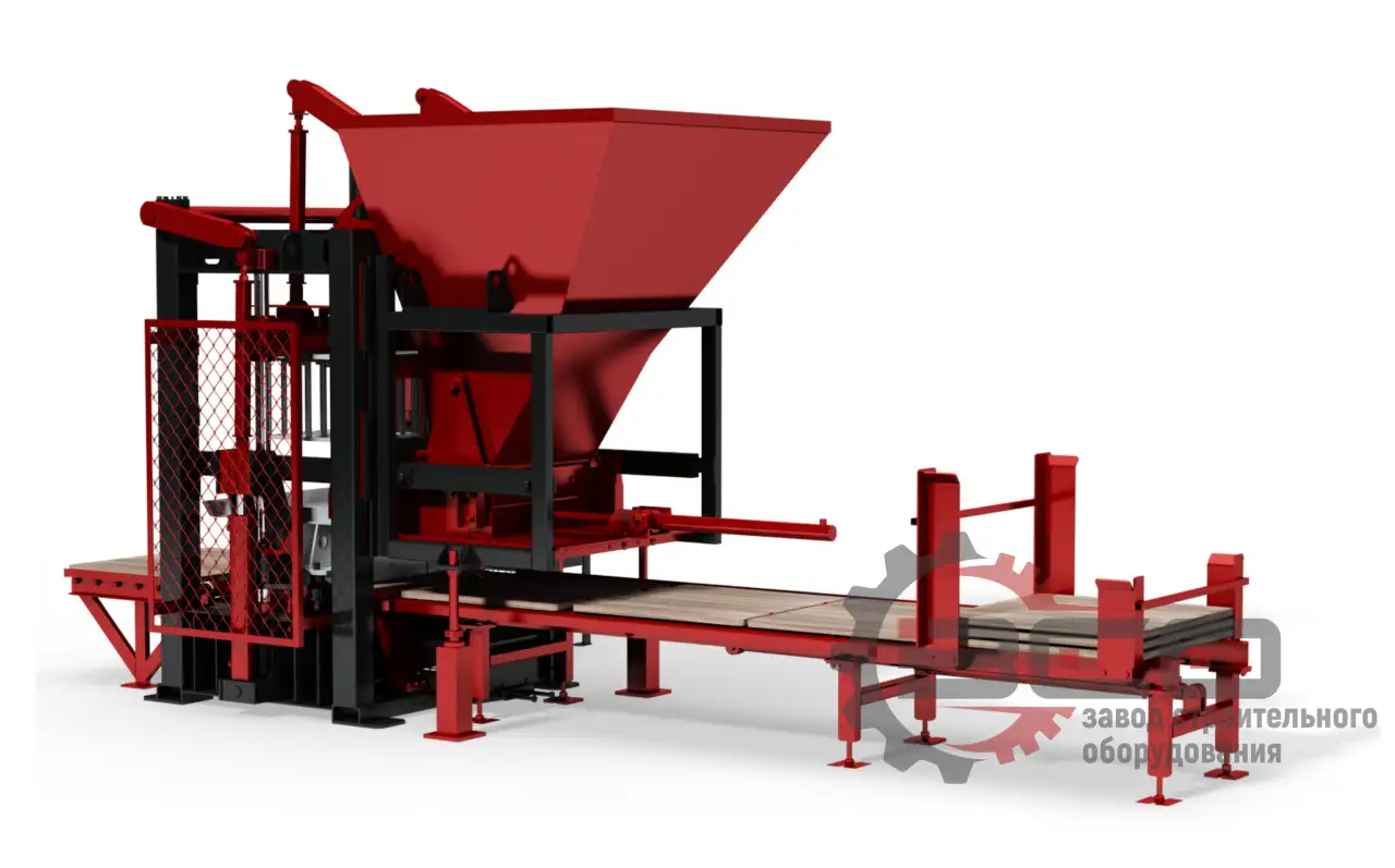 Вибропресс Гранит Старт А-01 для производства плитки, блоков и арболита, фотография 2