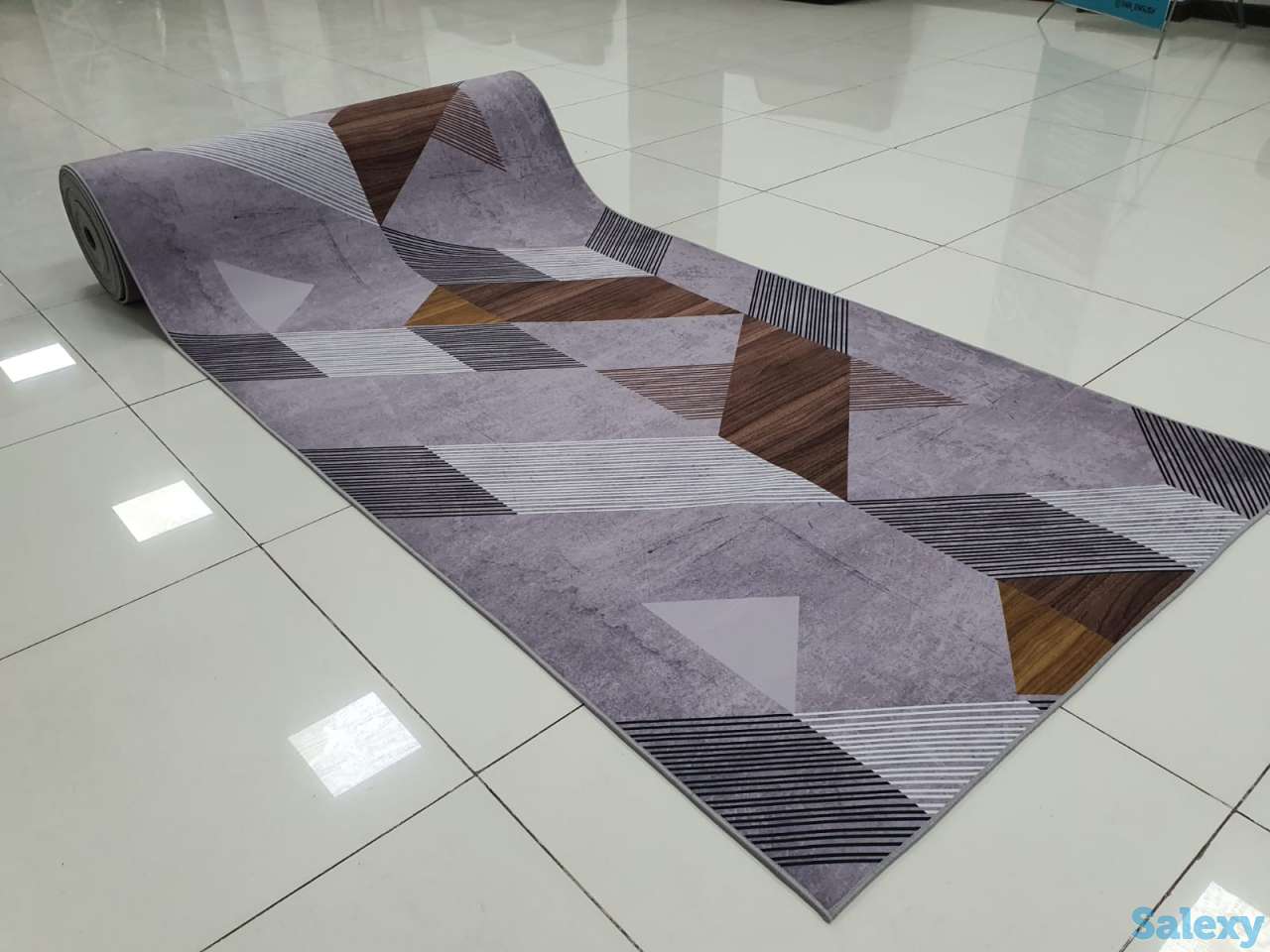 Шикарные фабричные коврики метражом 120 и 100 см ковровая дорожка, фотография 1