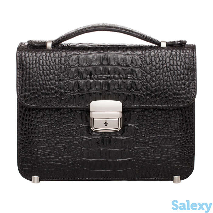 Барсетка foxcote black caiman, фотография 1