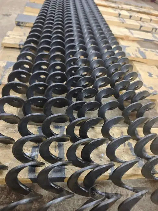 Спираль Шнека 45 мм и 60 мм под 20 мм Вал, фотография 2