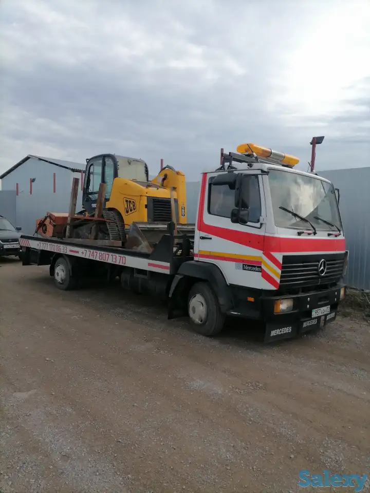 Эвакуатор, спецтехника, транспортировка автоуслуги, недорого Алматы Грузовой легковой ОУР, фотография 1