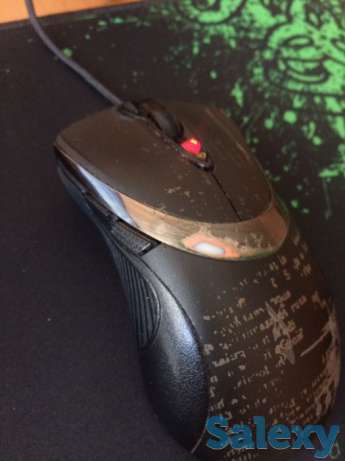 Игровая мышка,светится тремя цветами, фотография 1