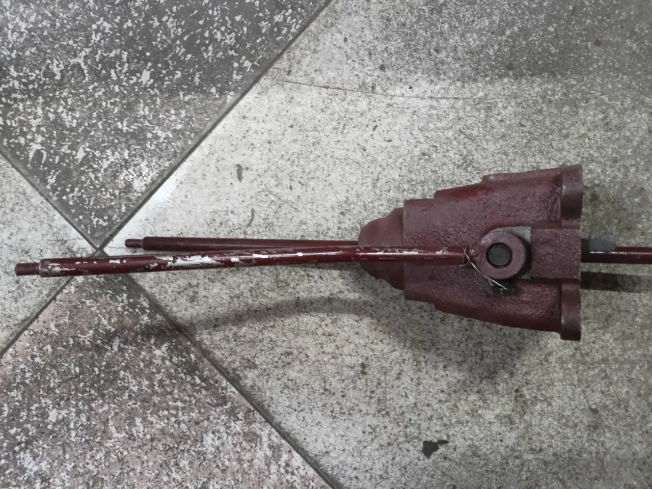 Колонка Т-25 переключения КПП, ручная с блокировкой Т30.37.085, фотография 3