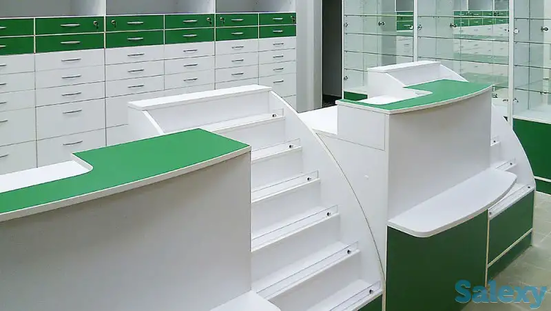 Торговое оборудование. Мебель для аптек. В РАССРОЧКУ напрямую от фабрики, фотография 1