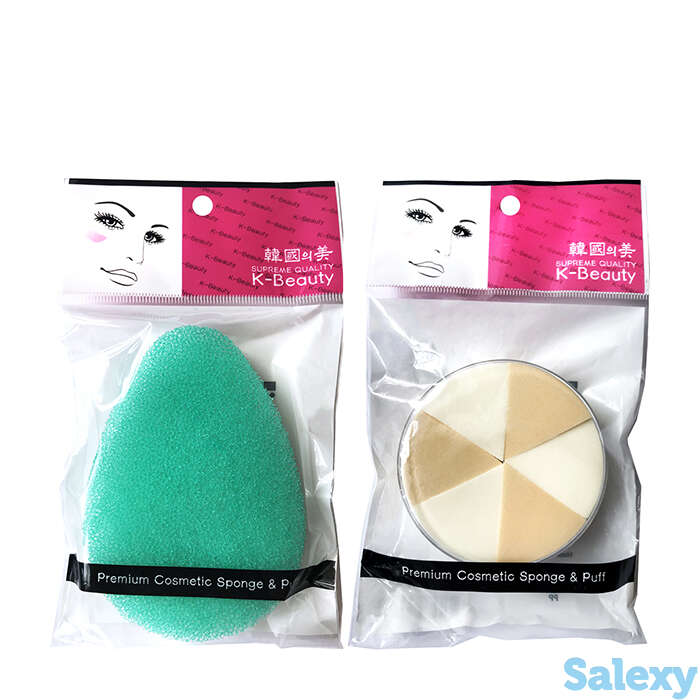 Набор спонжей для лица K-Beauty 