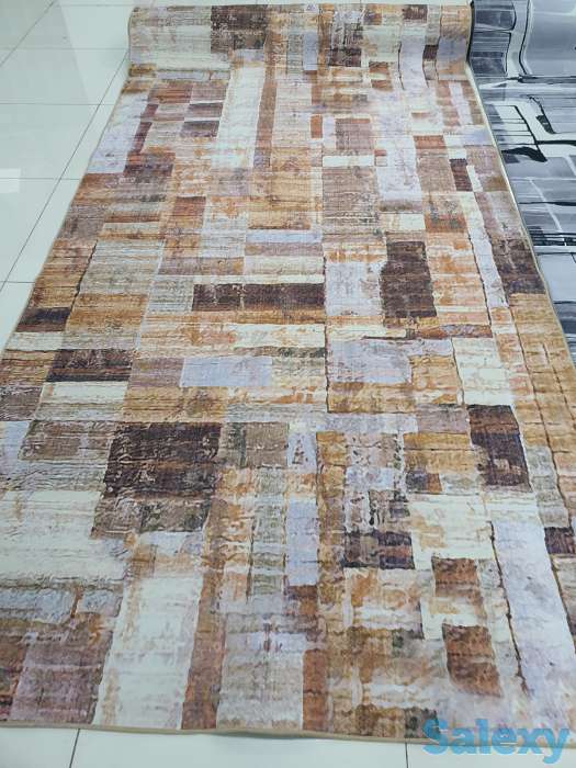 Коврик абстрактный метражом в рулонах камни, ковер в рулоне 160см, фотография 2