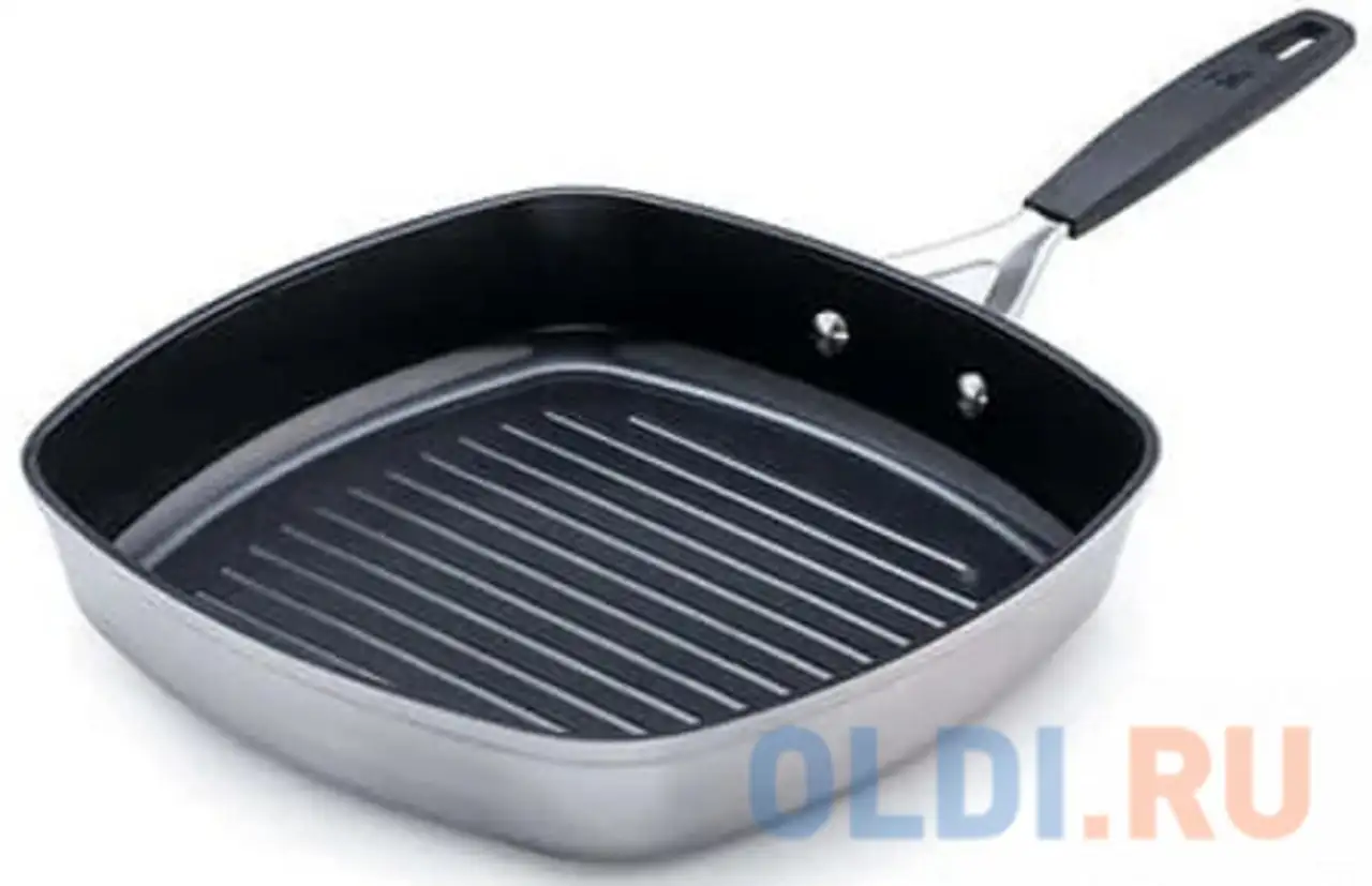 Сковородка-гриль bergner bgeu-3771 28/28 алюминий, фотография 1