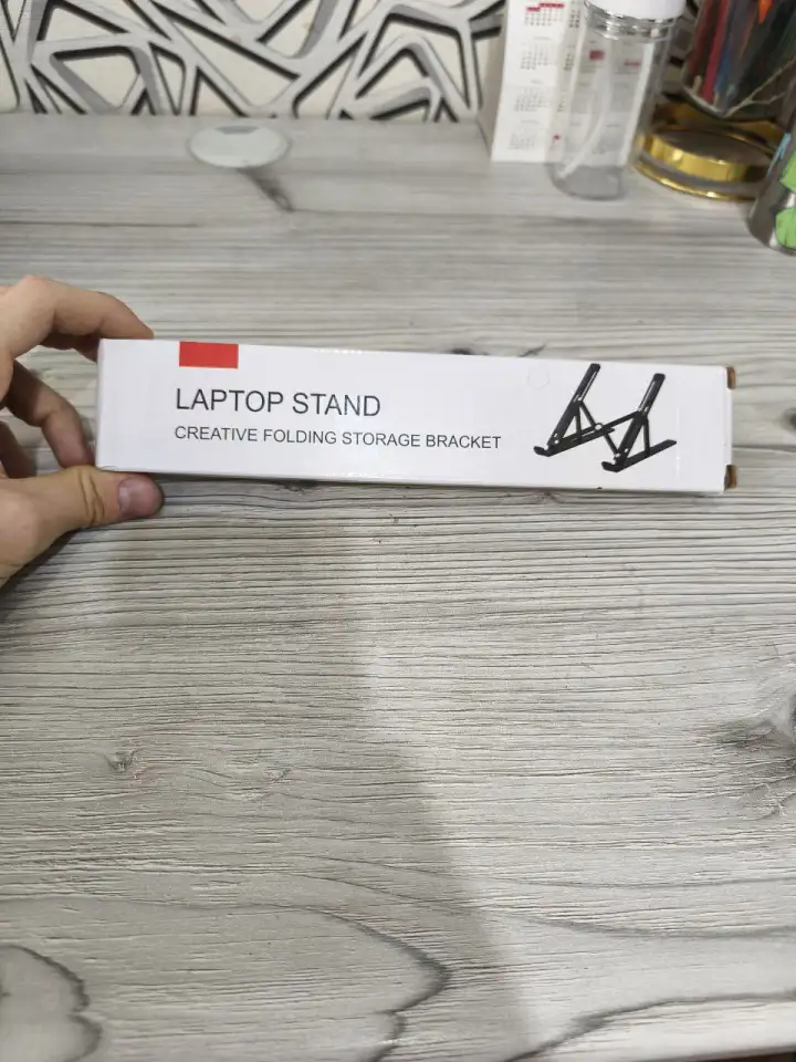 Подставка для ноутбука металлическая, складная, фотография 5