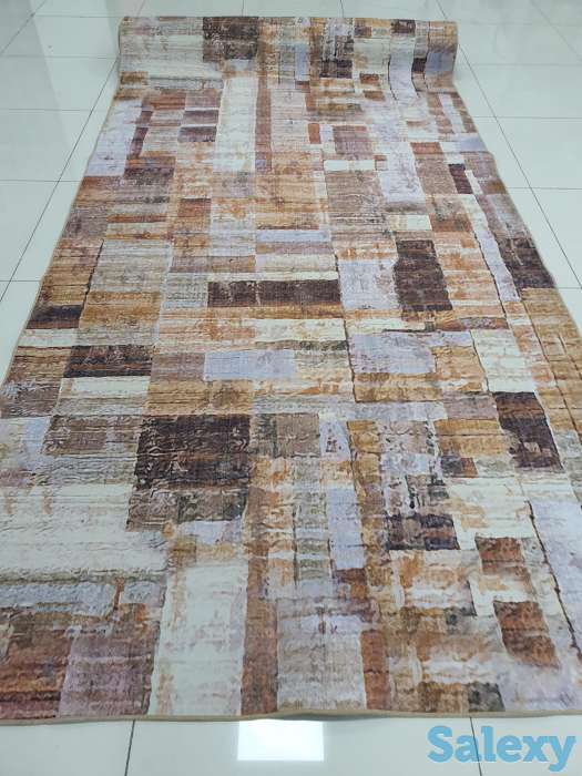 Коврик абстрактный метражом в рулонах камни, ковер в рулоне 160см, фотография 4