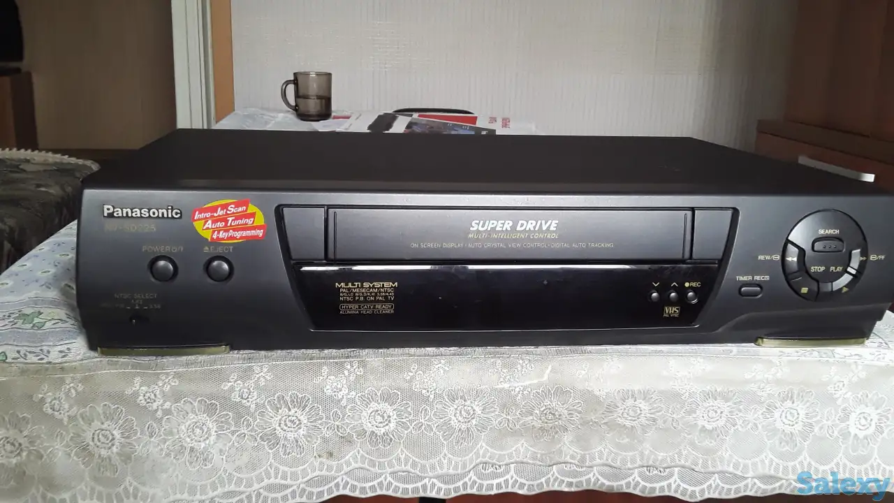 Продам полный видеомагнитофон Panasonic NV-225  в отличном состоянии. Про-во Япония. 4 головки. Система NTSC, PAL  Тайме, фотография 1