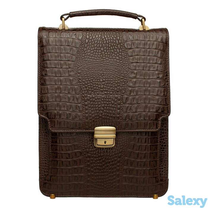 Портфель вертикальный Gilbert Brown Caiman, фотография 1