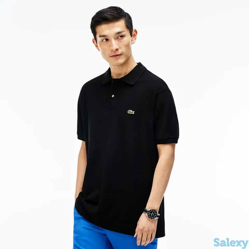 Мужское поло lacoste l1212 classic fit, фотография 1