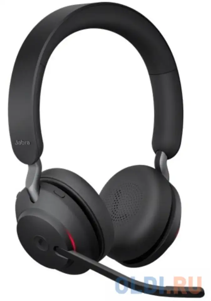Jabra evolve2 65, link380c ms stereo black, фотография 1