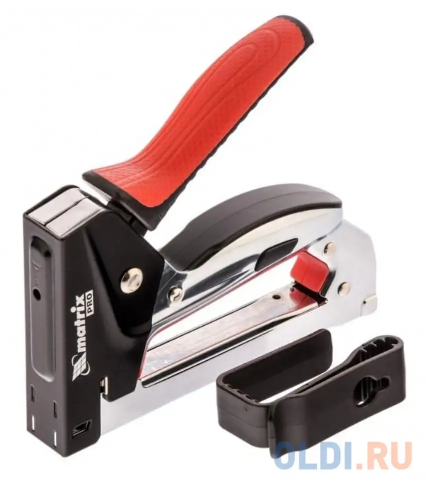 Степлер мебельный, стальной, быстрая загрузка, тип скобы 53, 6-10 мм, pro//, фотография 1