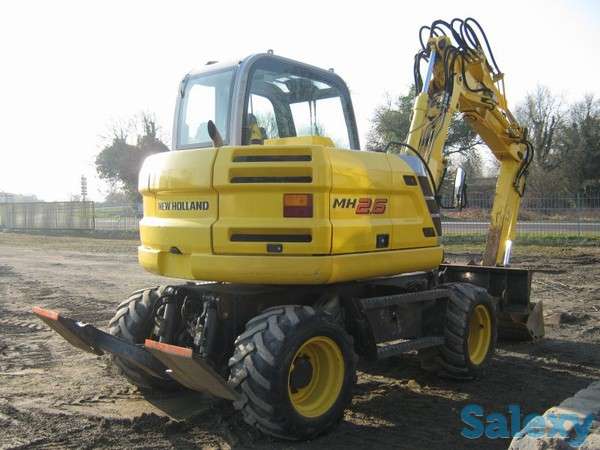 Услуги, аренда, заказ колесного экскаватора, фотография 6