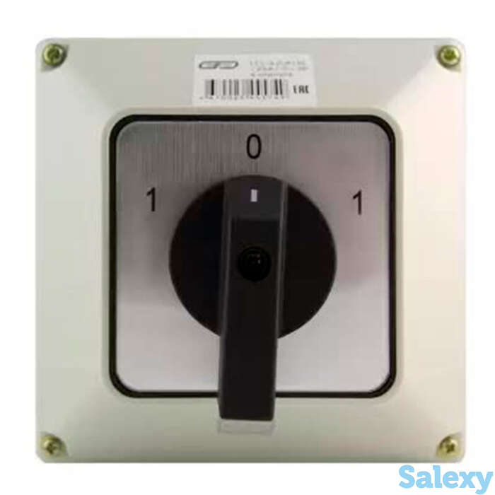 Переключатель кулачковый в корпусе LFC-5 (CA10) 125A 1-0-1 3P Энергия, фотография 1