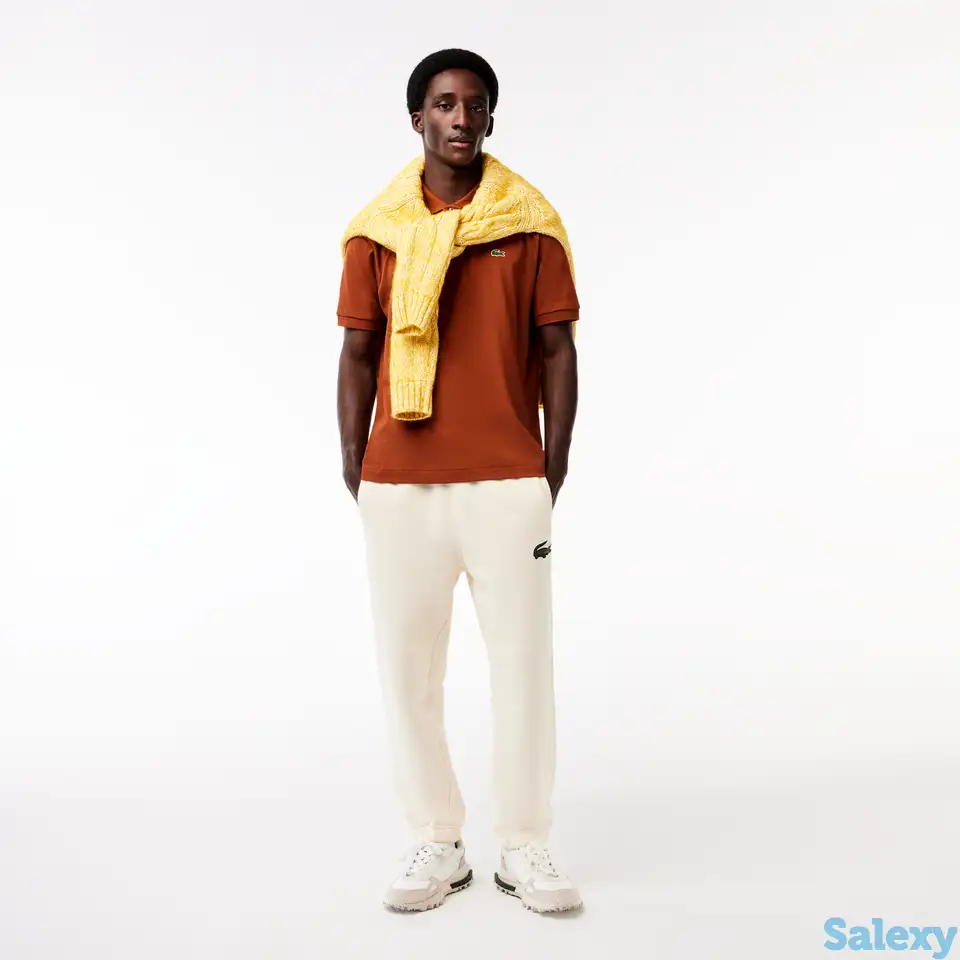 Мужское поло lacoste l1212 classic fit, фотография 1