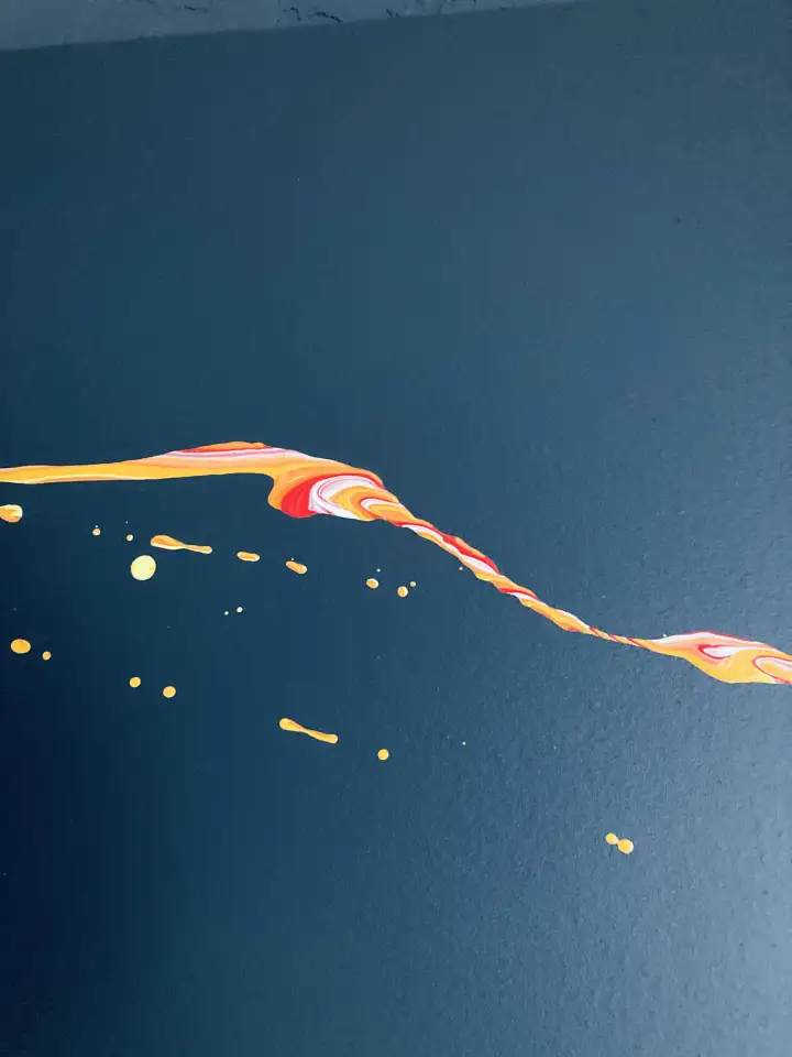 Холст Акрил , Солнечная нить, фотография 5