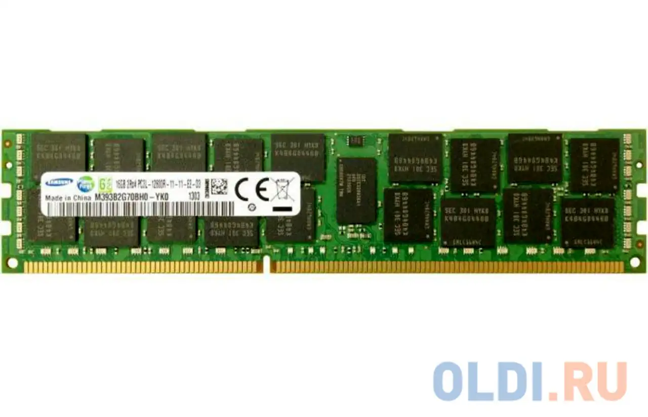 Samsung ddr3 16gb rdimm 1600 1.35v tray, фотография 1