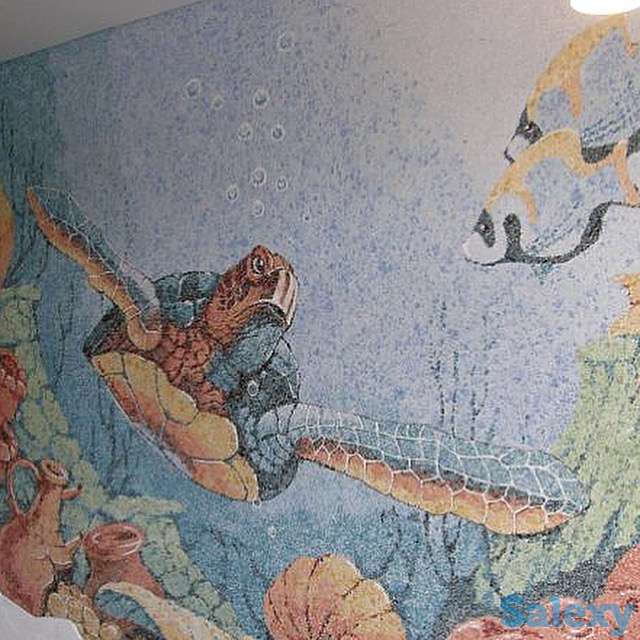 Декоративная шёлковая штукатурка в Алматы, фотография 11