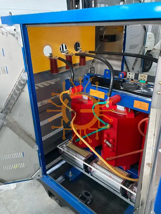 Трансформатор сухого типа с литой изоляцией ТСЗЛ100060.4DYн-11IP31Al, фотография 2