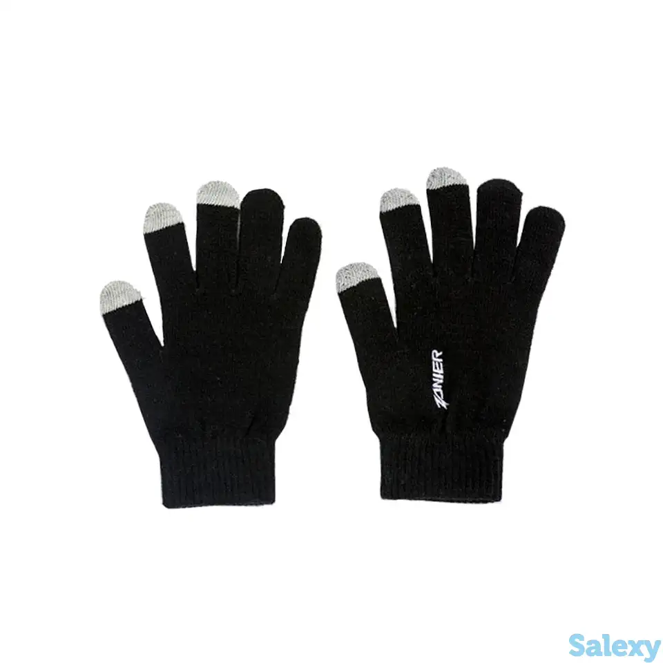 Перчатки zanier e-touch ux black ju, фотография 13