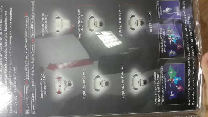 Видеонаблюдение! Камера-лампочка., фотография 2