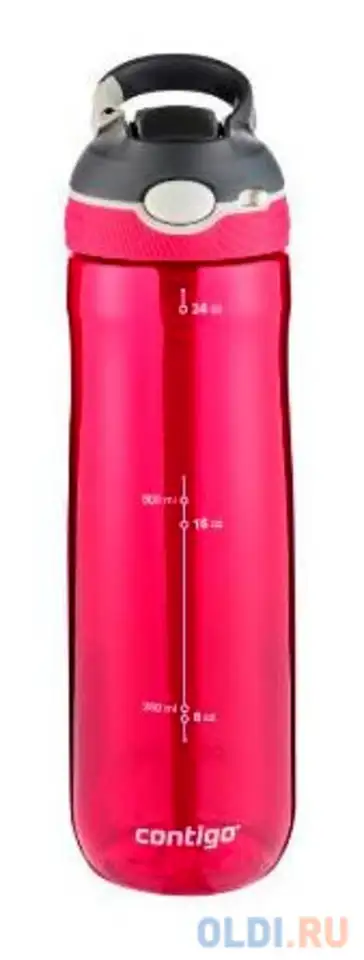 Бутылка contigo ashland 0.72л красный пластик (2108998), фотография 1
