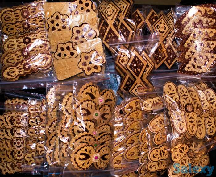 Заколки для волос из бересты, фотография 2