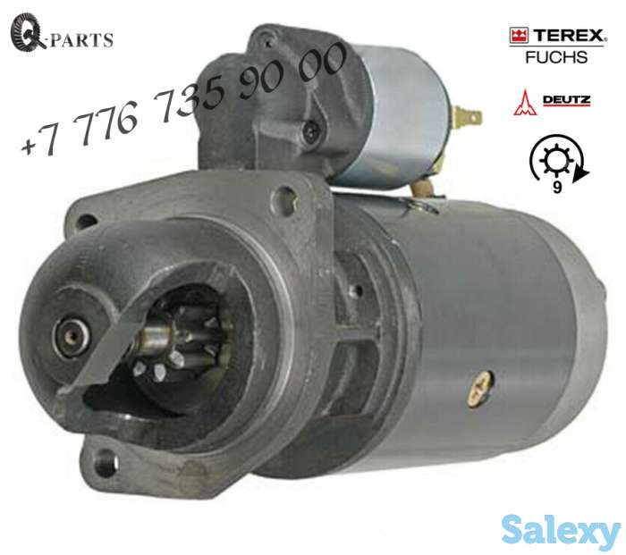 Стартер,  гусеничный перегружатель Fuchs RHL350, двигатель Deutz BF6M1013EC, фотография 2