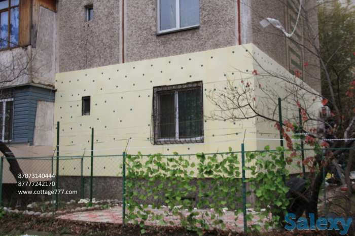 Утепление стен, балконов, коттеджей в Алматы, фотография 5